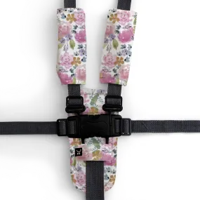 3 Piece Harness Cover Set - Floral Delight