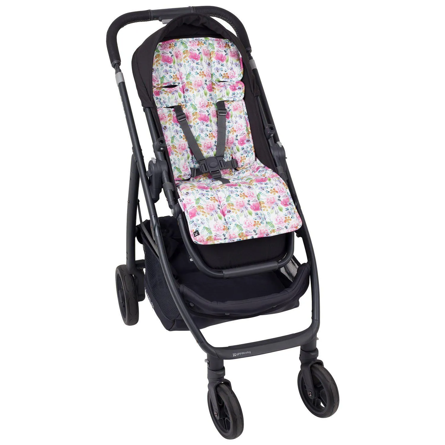 3 Piece Pram Accessories Set - Floral Delight