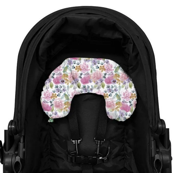 4 Piece Pram Accessories Set - Floral Delight