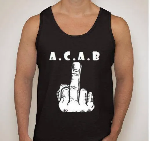 ACAB Middle Finger Tank Top