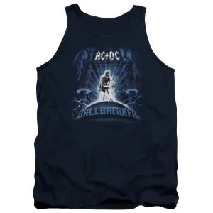 AC/DC Ballbreaker Mens Tank Top Shirt Navy Blue