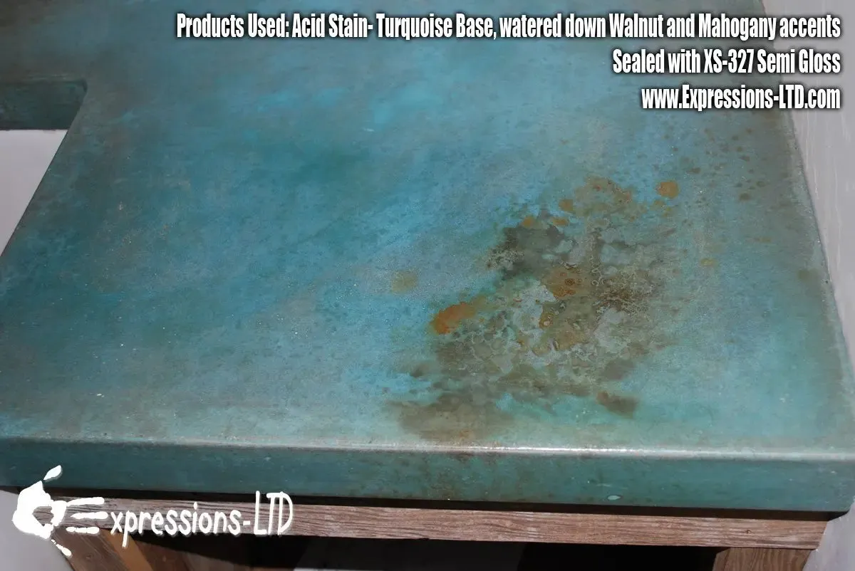 Acid Stain for Concrete - Tru Tint