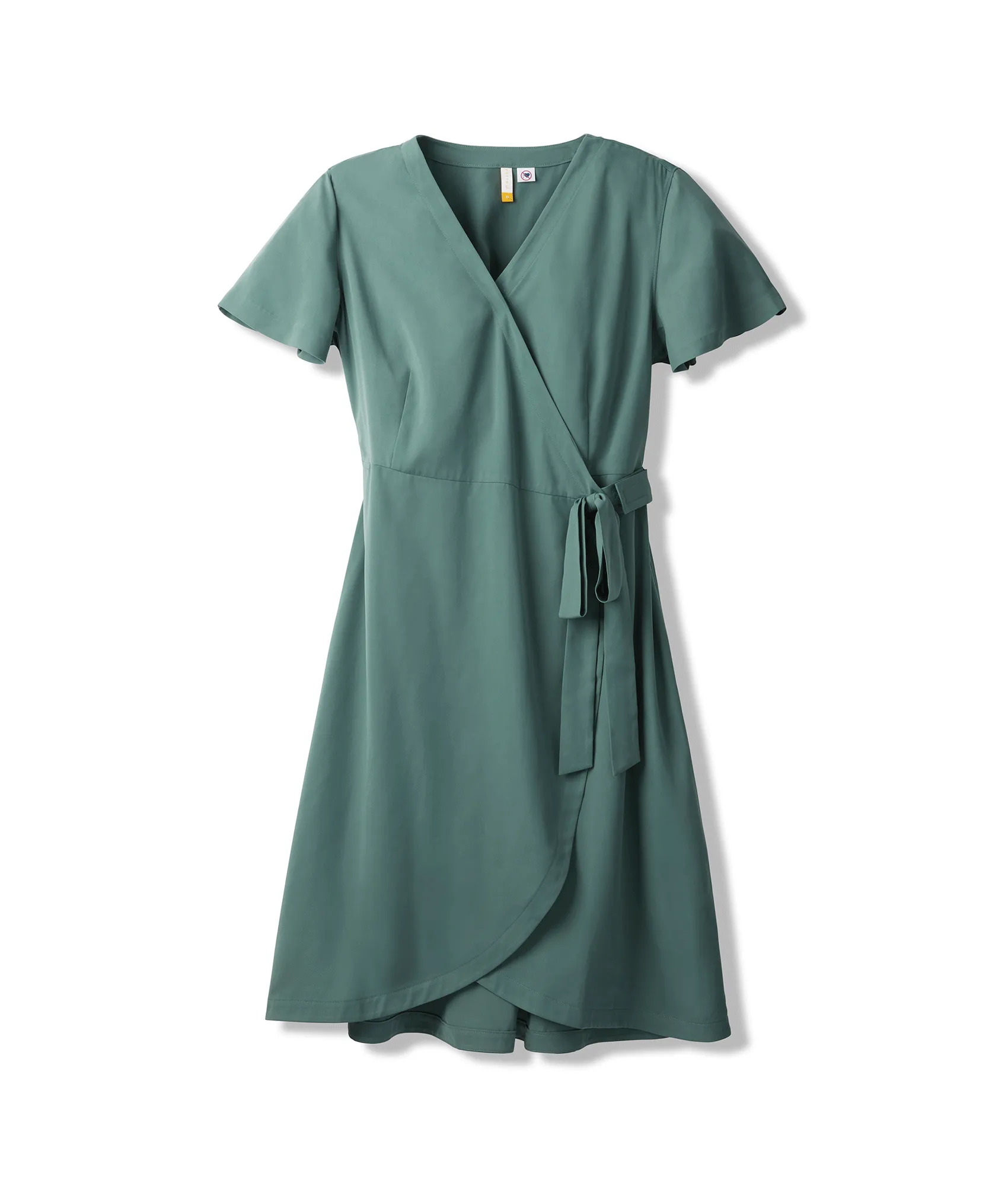 Adaptive Wrap Dress with Velcro Closures