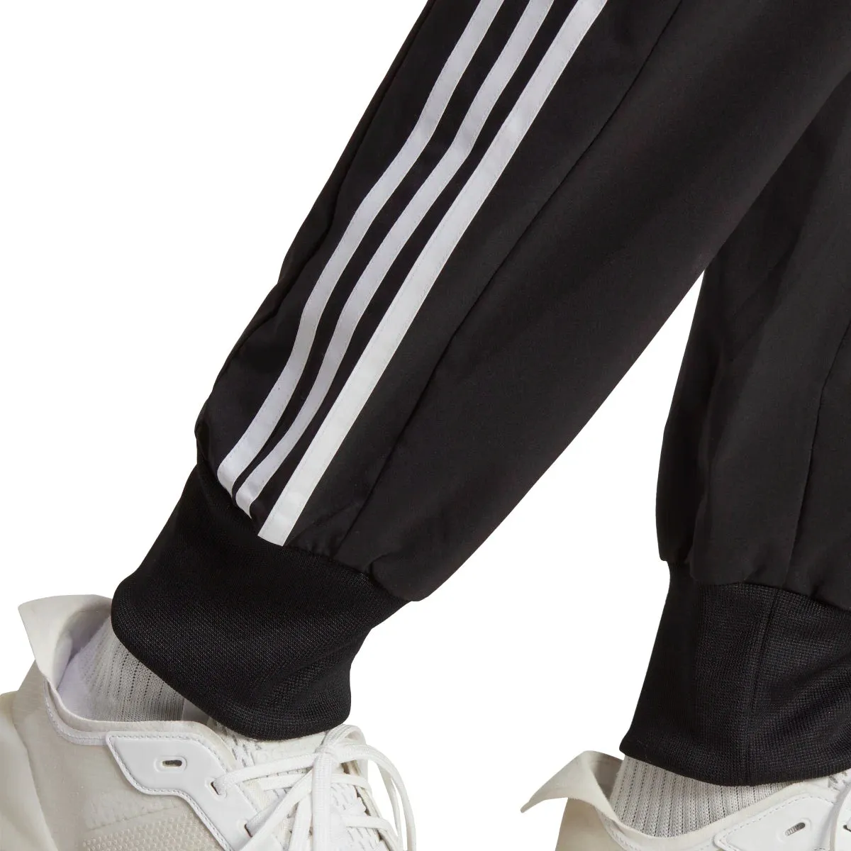 adidas Men's Essentials Tapered Cuff Woven 3-Stripes Joggers