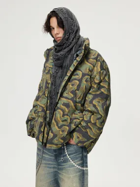 Aelfric Eden Plaid Camouflage Coat