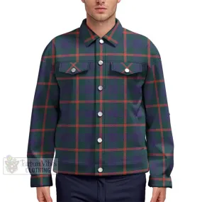 Agnew Tartan Unisex Lapel Cotton Jacket