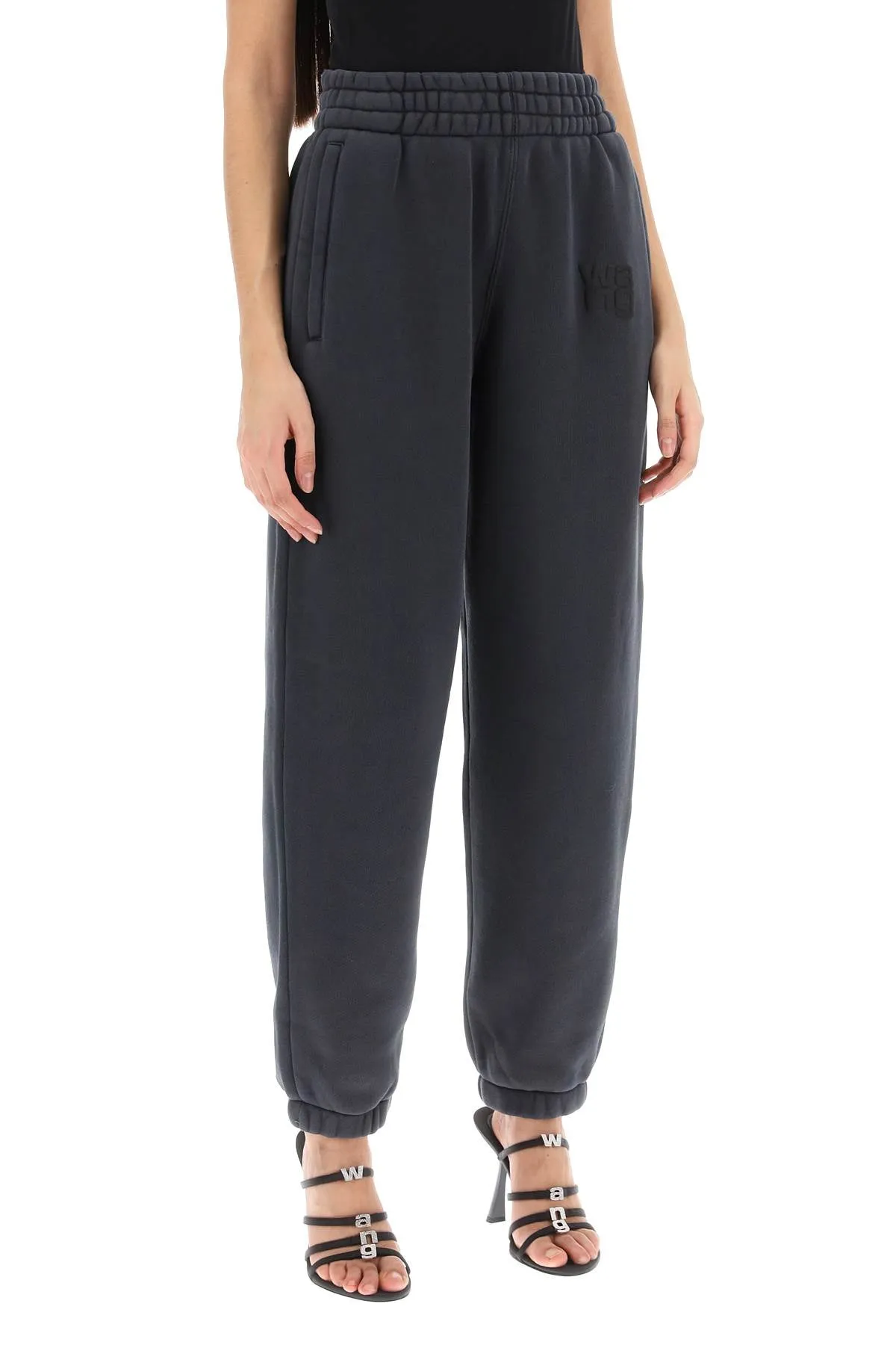 Alexander Wang Joggers With Puff Logo (Size - Xs)