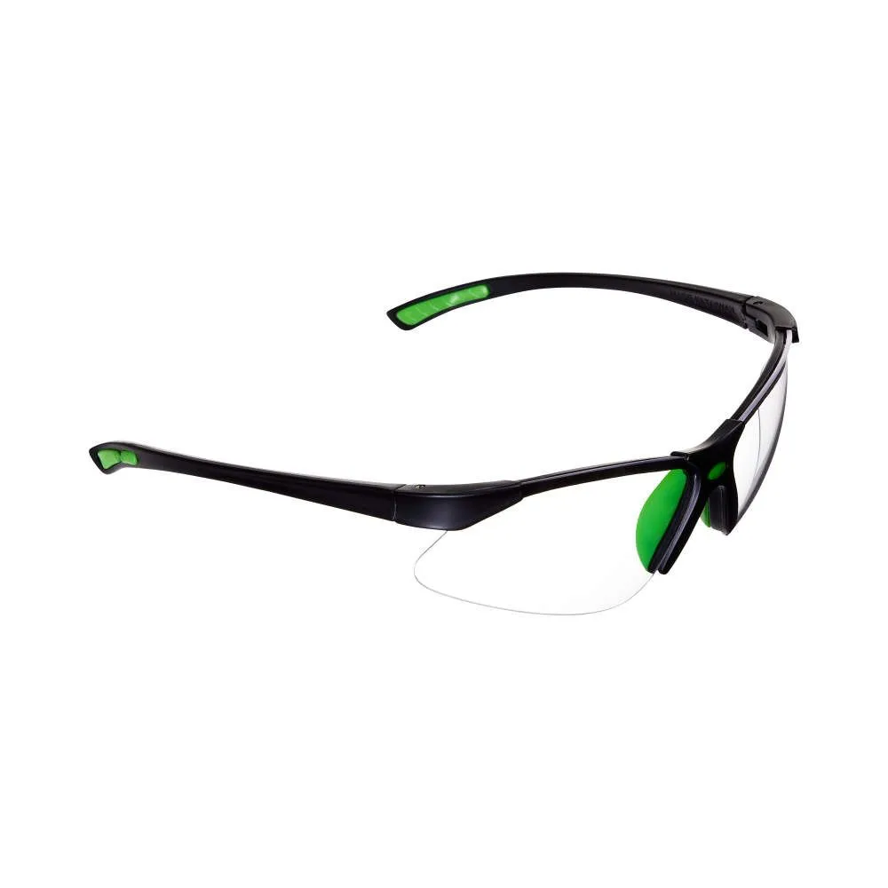 Allen Gamma Protection Earmuffs & Safety Glasses, Black/Neon Green