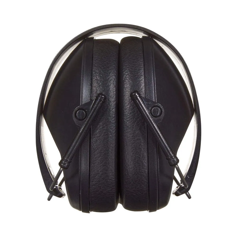 Allen Reaction Lo-Profile Earmuffs, 26 dB NRR, Black