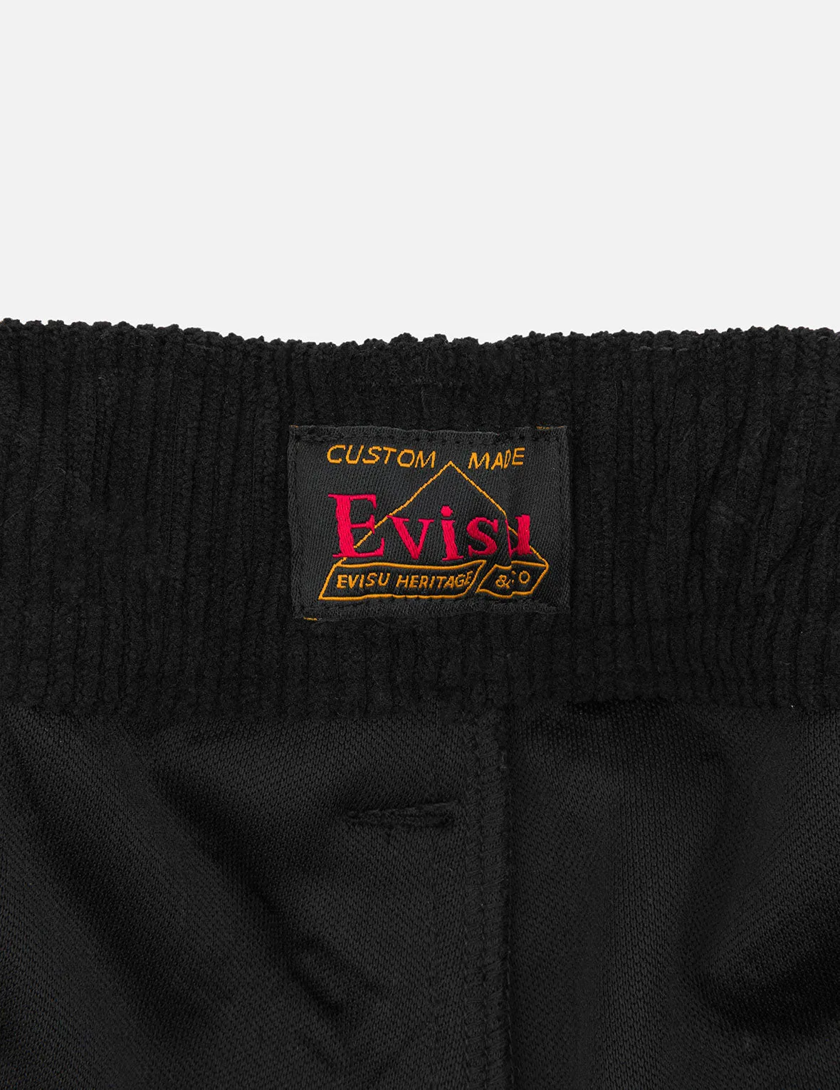 Allover Evisu Deboss Print and Seagull Embroidery Relax Fit Woven Joggers