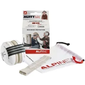 ALPINE MUFFY earmuffs baby black / white