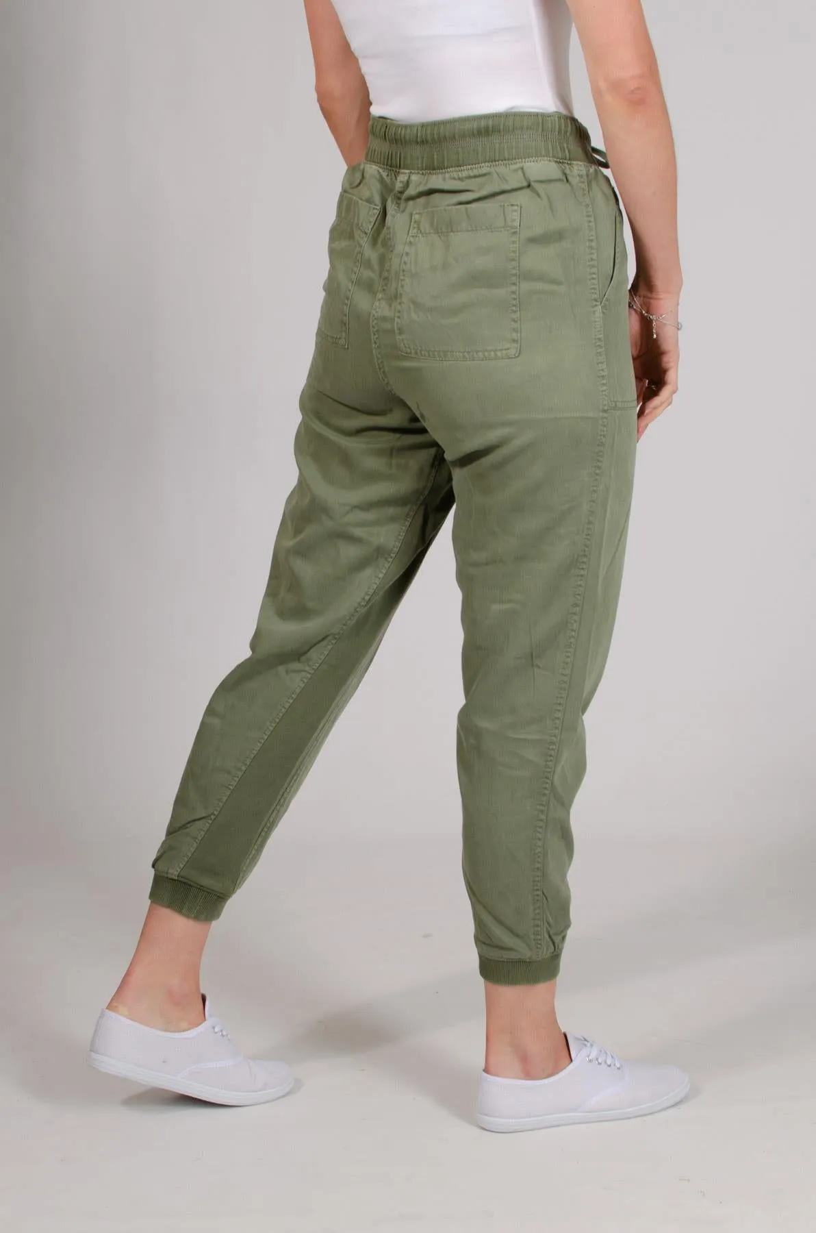 Ankle Cuff Jogger Pants