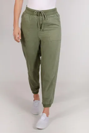 Ankle Cuff Jogger Pants