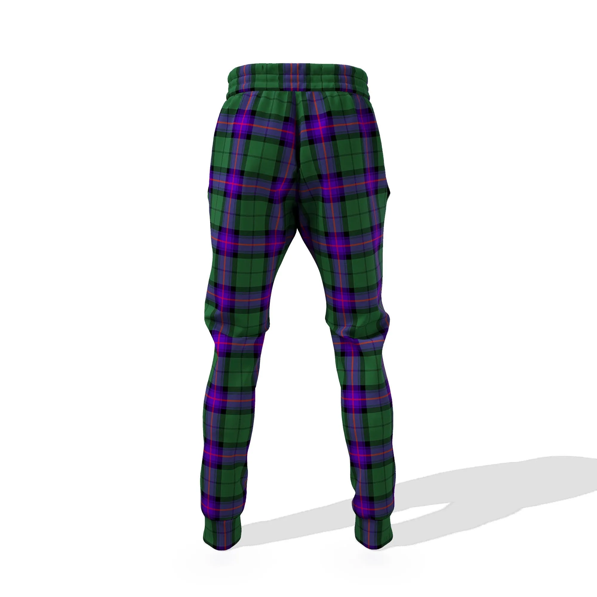 Armstrong Modern Tartan Joggers Pants with Family Crest