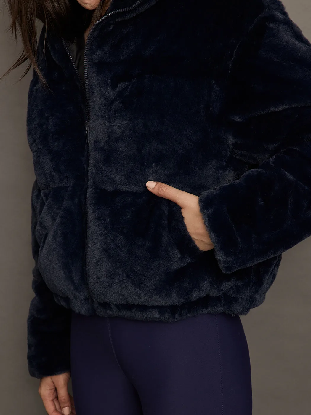 Billie Coat - NAVY BLUE