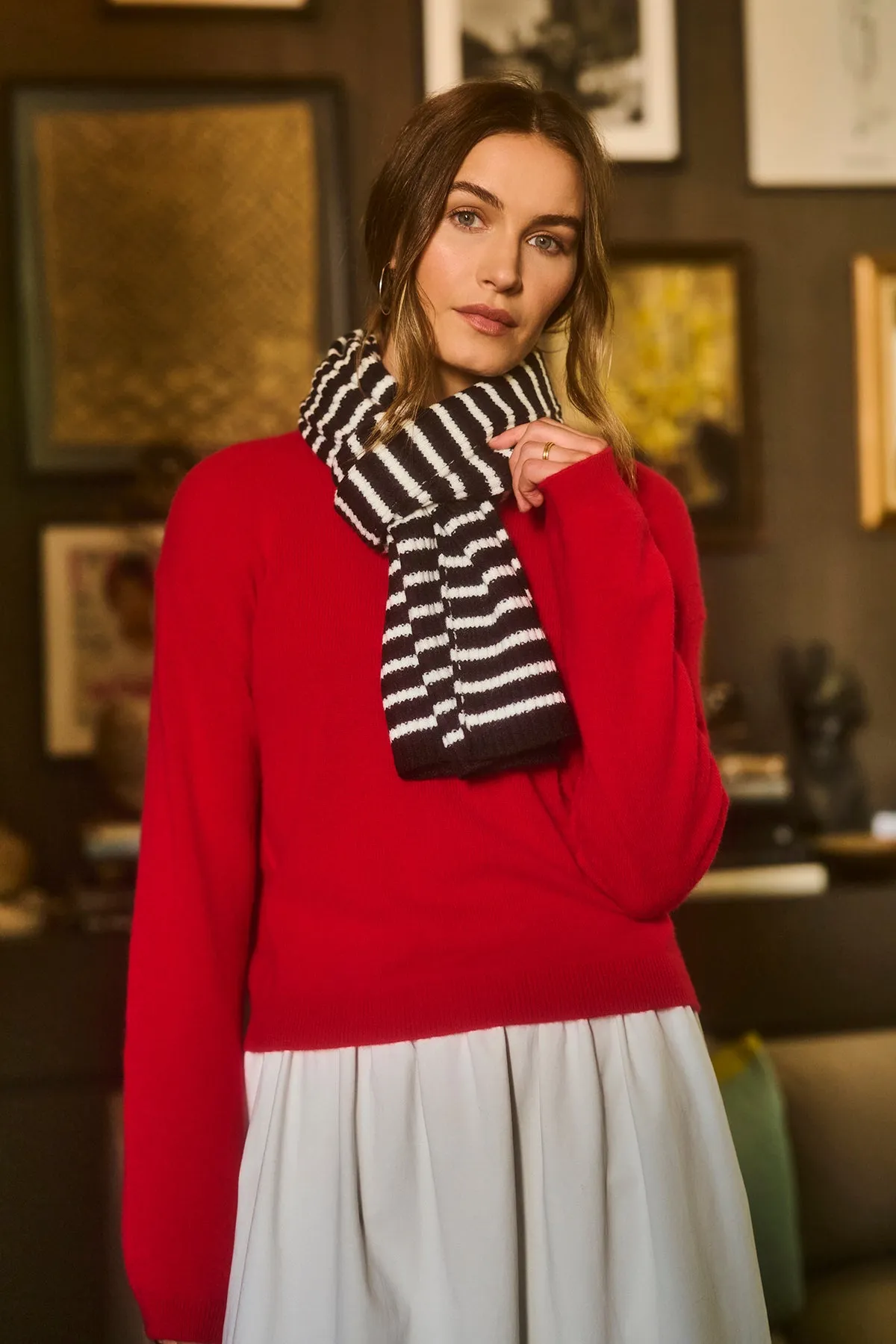 BOLTON STRIPE SCARF