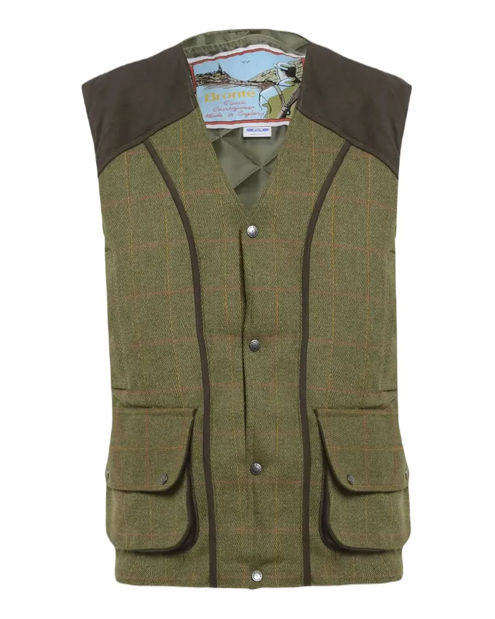 Bronte Derby Tweed Field Waistcoat