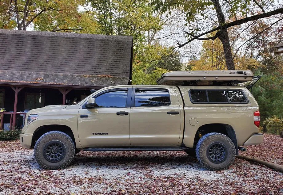 Cali Raised LED 2014-2021 Toyota Tundra Step Edition Rock Sliders