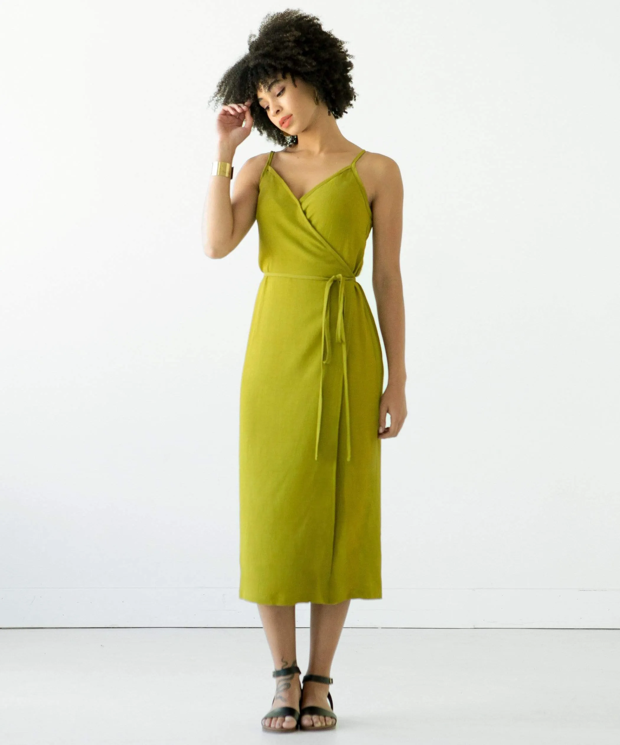 Calvin Wrap Dress   Top - True Bias