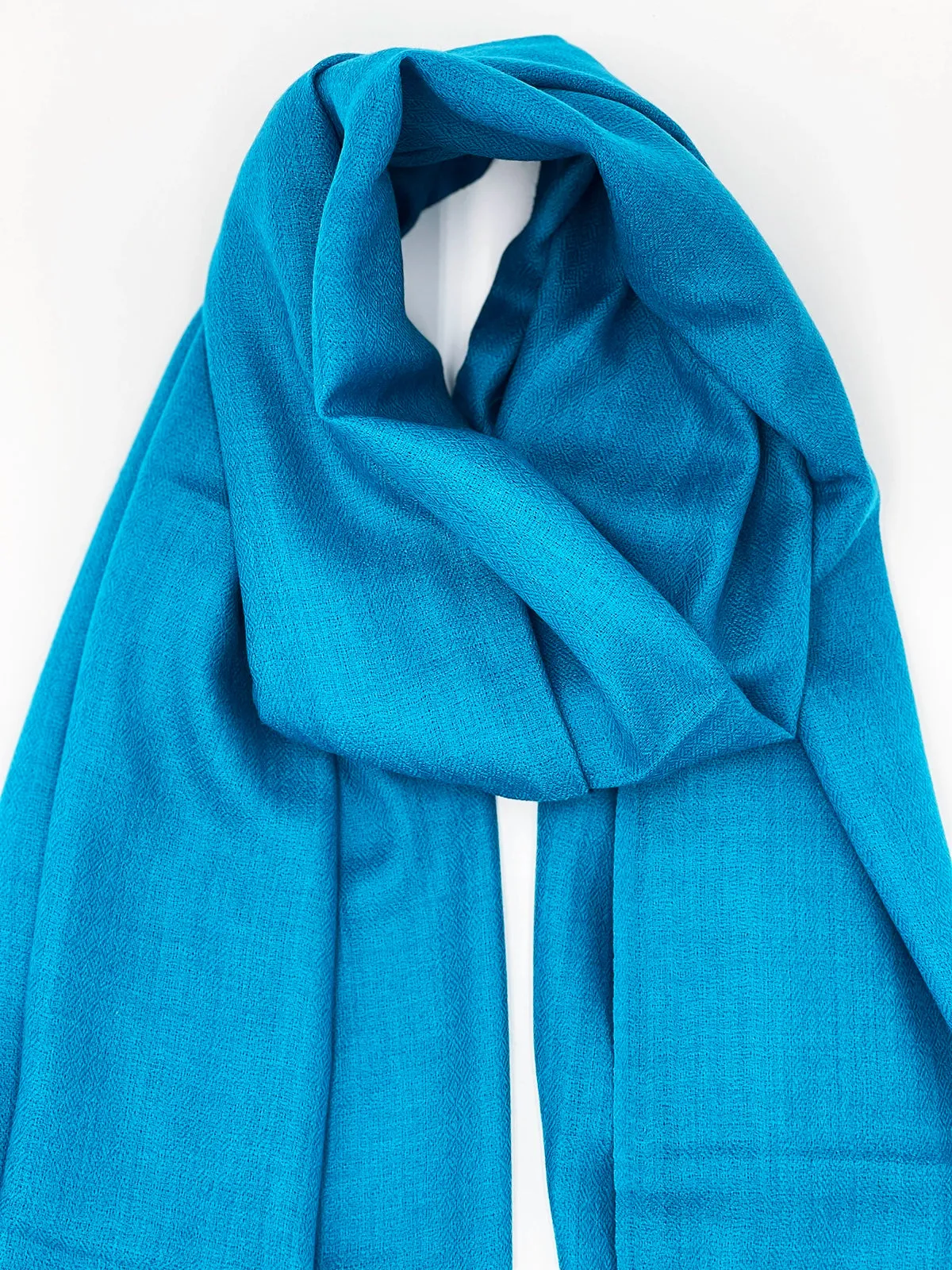 Cashmere Scarf - TURKISH BLUE