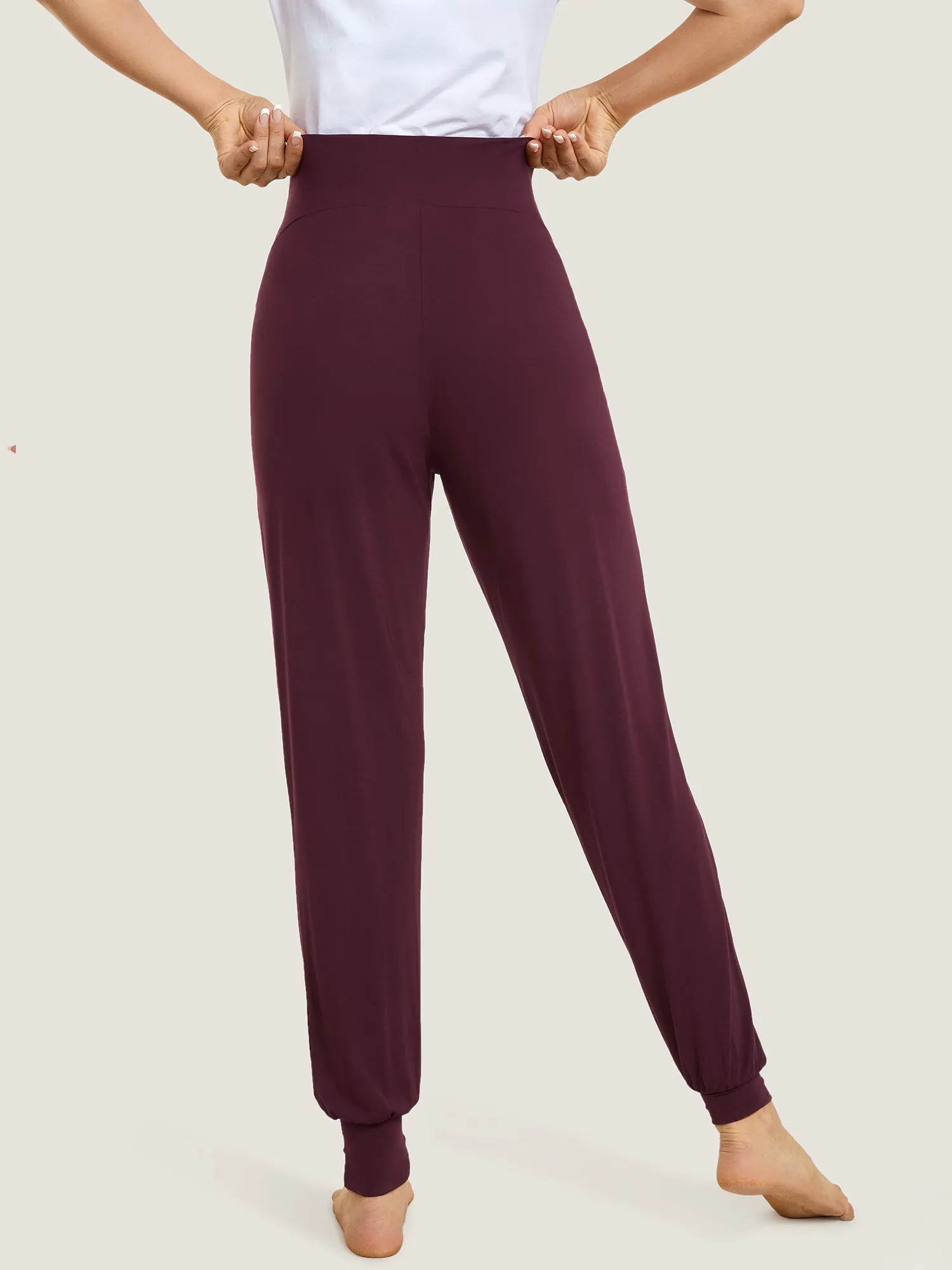 Casual Stretchy Maternity Joggers