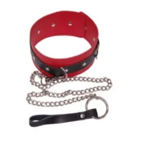 Collar and Leash Kit- Fully Adjustable 'Red/Black'