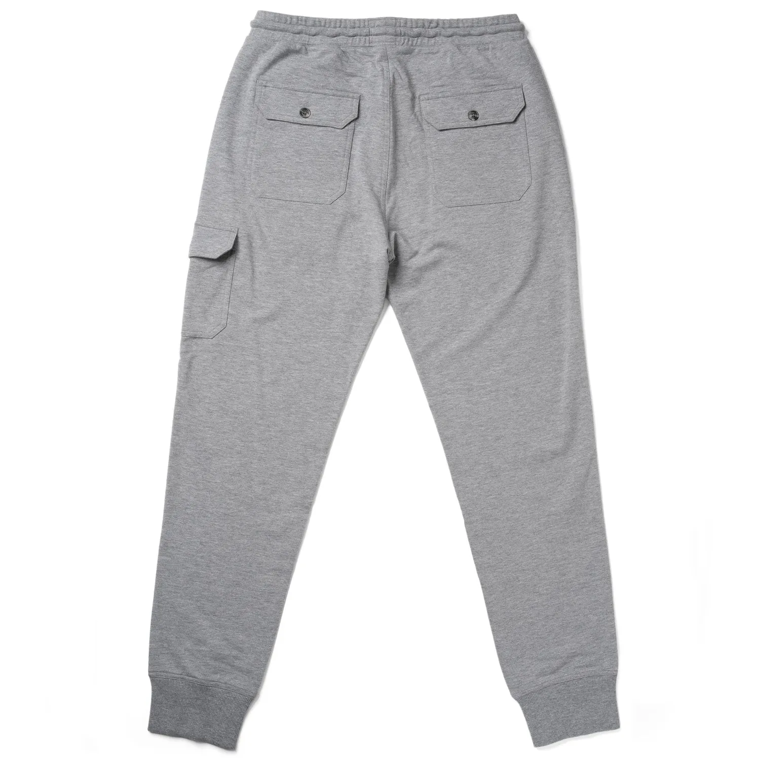 Constructor Joggers –  Granite Gray Cotton French Terry