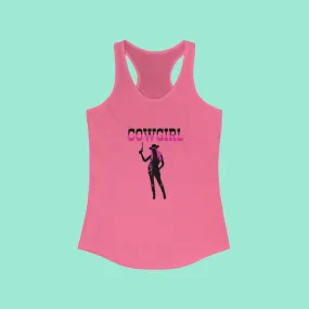 Cowgirl Country Women's Ideal Racerback Tank