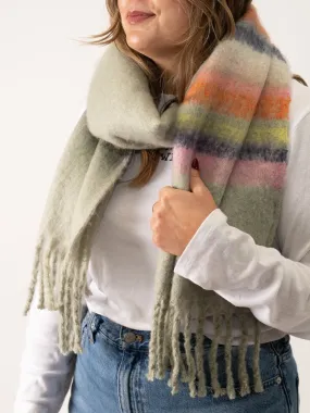 Cozy Moss Scarf