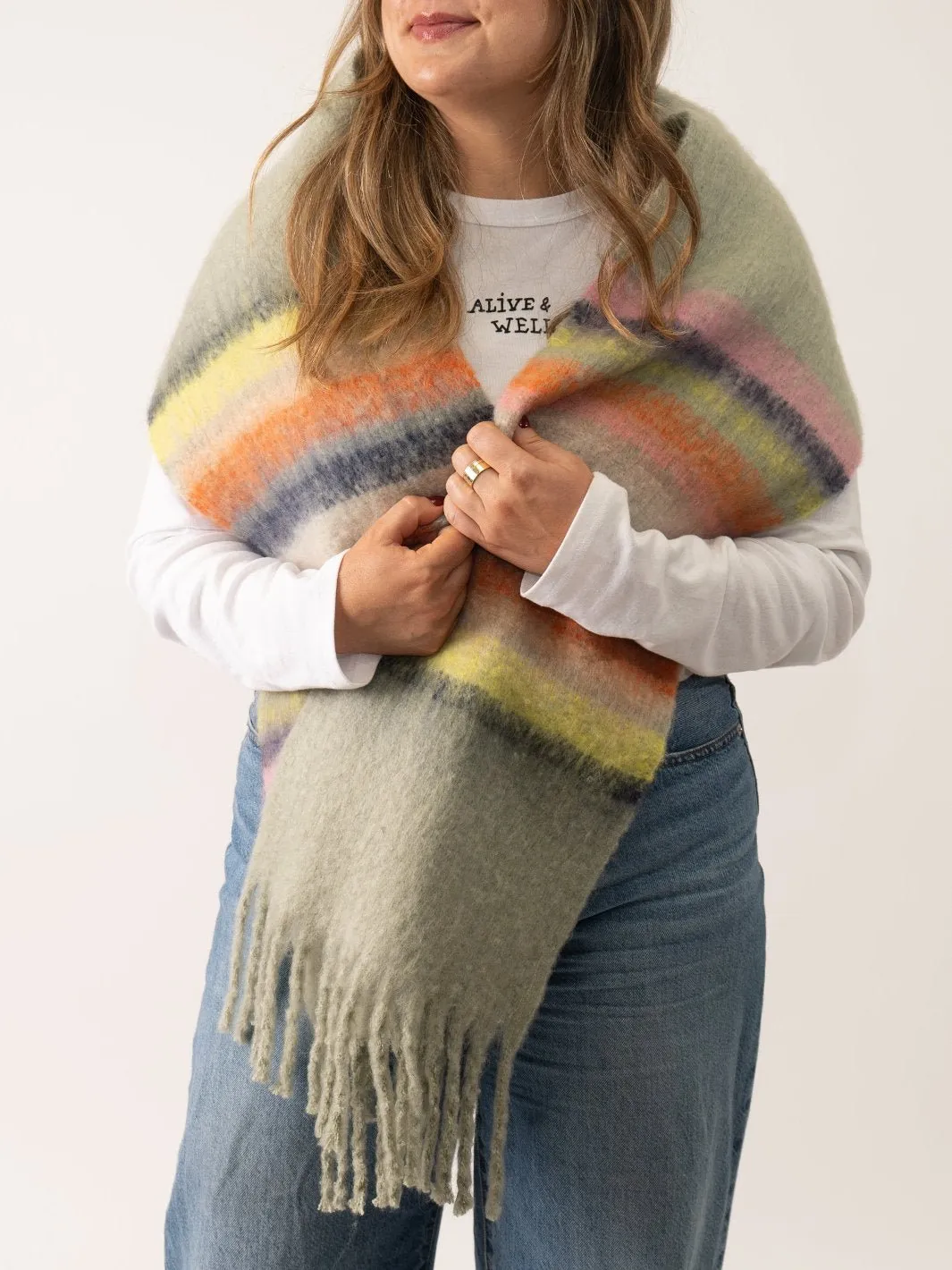 Cozy Moss Scarf