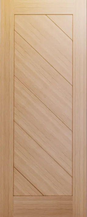 Deanta Torino Oak Pre-Finished FD30 PAS24 Fire Door Set