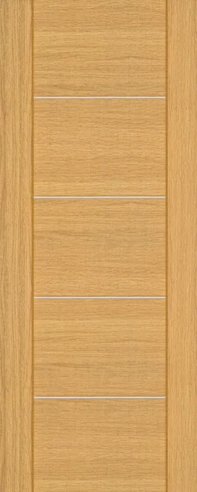 Deanta Valencia Oak Pre-Finished FD30 PAS24 Fire Door Set