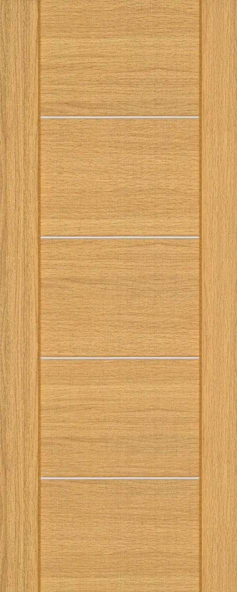 Deanta Valencia Oak Pre-Finished FD30 PAS24 Fire Door Set