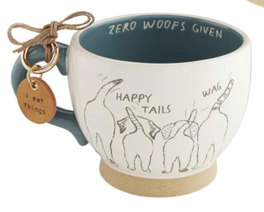 Dog Mug & Collar Charm Sets by Mud Pie