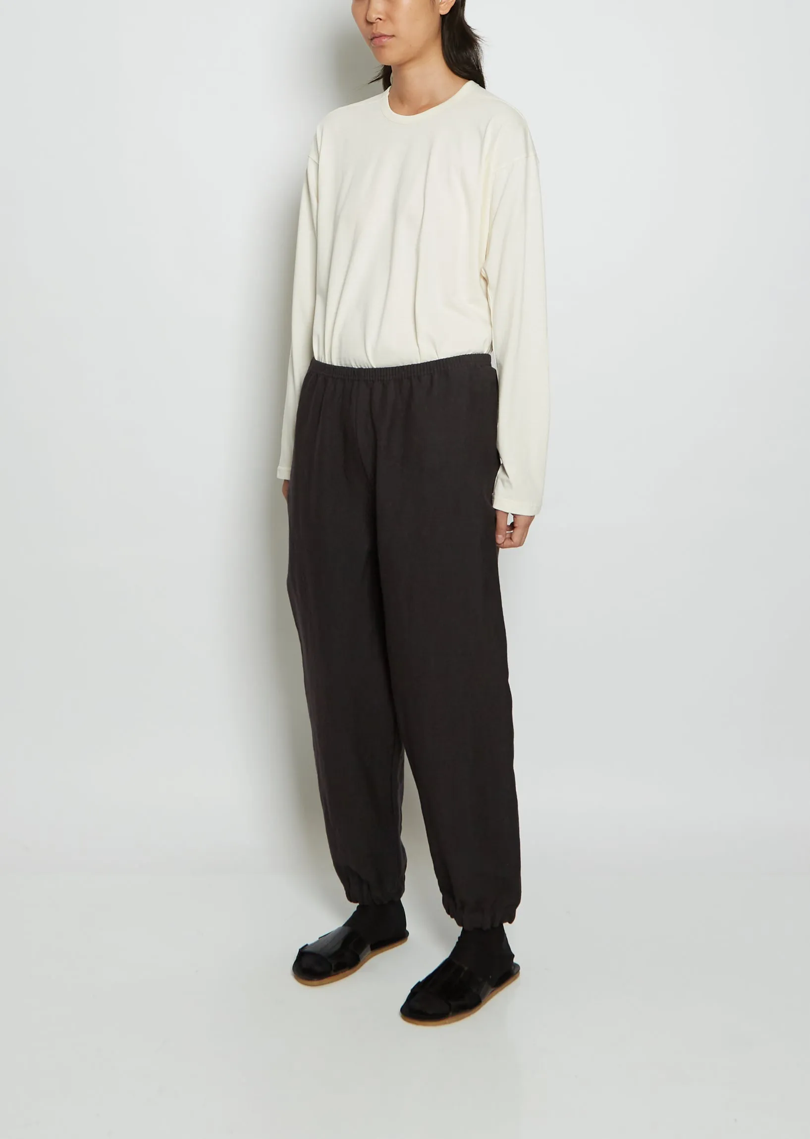 Elasticated Jethro Pocket Linen Joggers