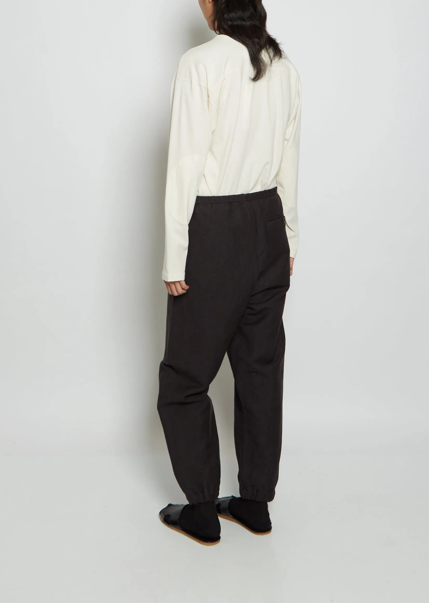 Elasticated Jethro Pocket Linen Joggers