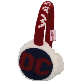 EMDC01 Robin Ruth Ear Muffs - Washington DC Red / White / Navy