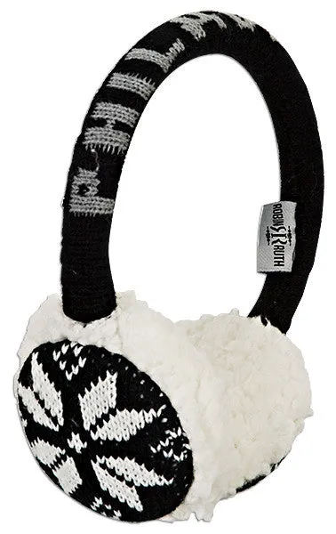 EMPH02 Robin Ruth Ear Muffs - Philadelphia Black / White / Grey