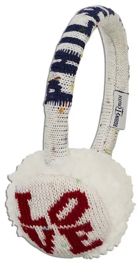 EMPH03 Robin Ruth Ear Muffs - Philadelphia White / Red / Navy