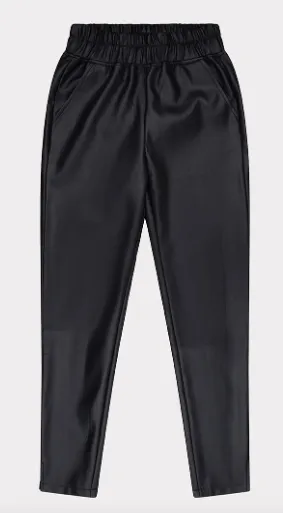 Esqualo Pleather Joggers