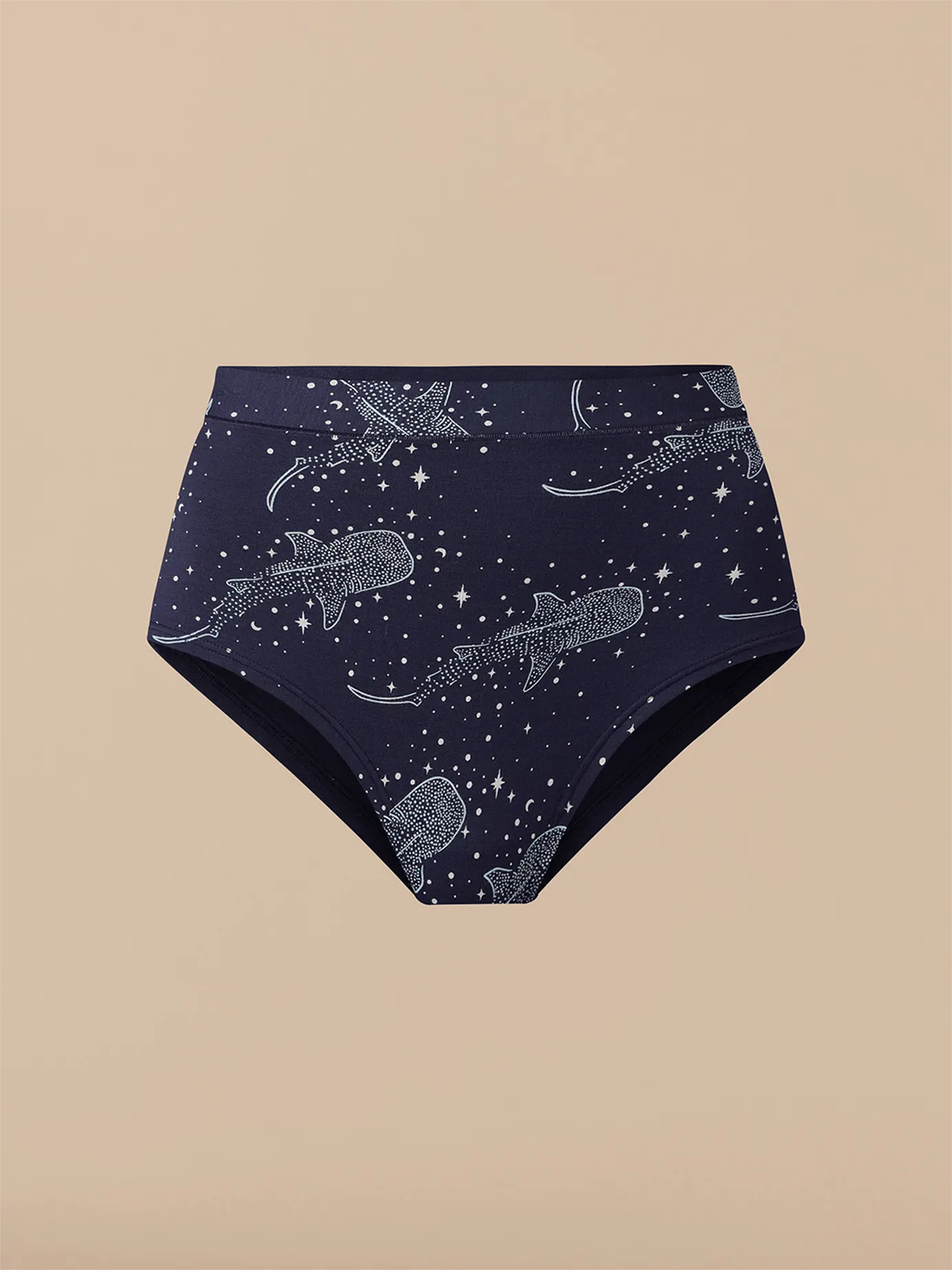 FeelFree High-Waisted Cheeky | Starry Sharks