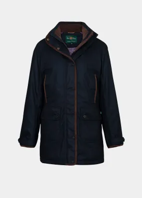 Fernley Ladies Waterproof Weekend Coat In Navy