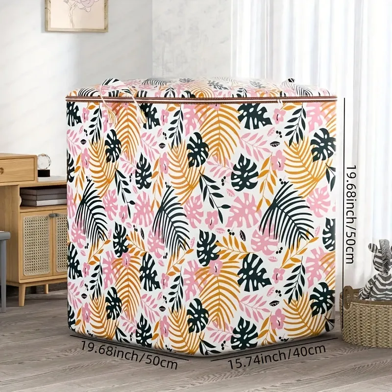 Folding Clothing Storage Bag Organize Wardrobe with Large Capacity