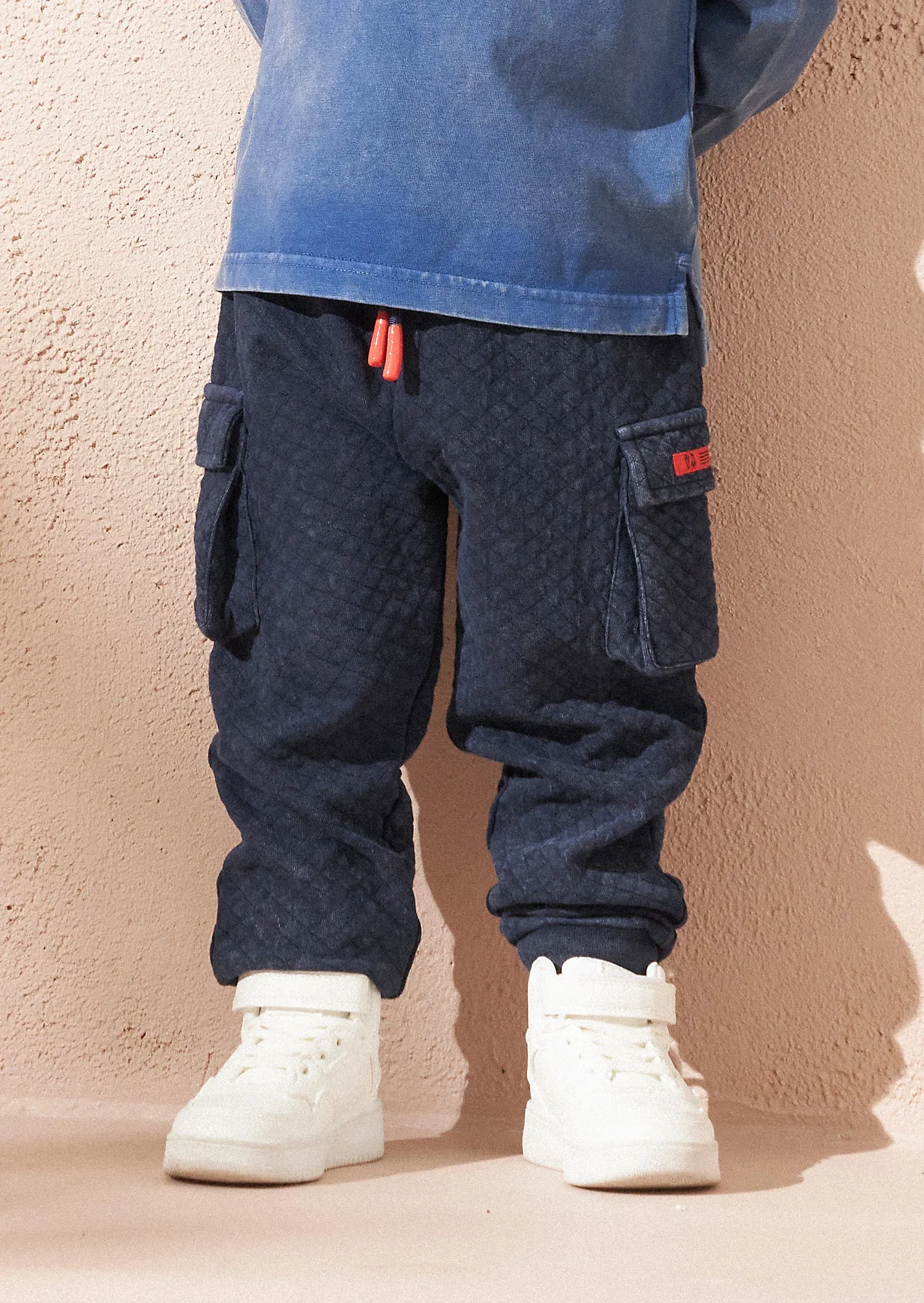 Frank Blue Baby Cargo Jogger