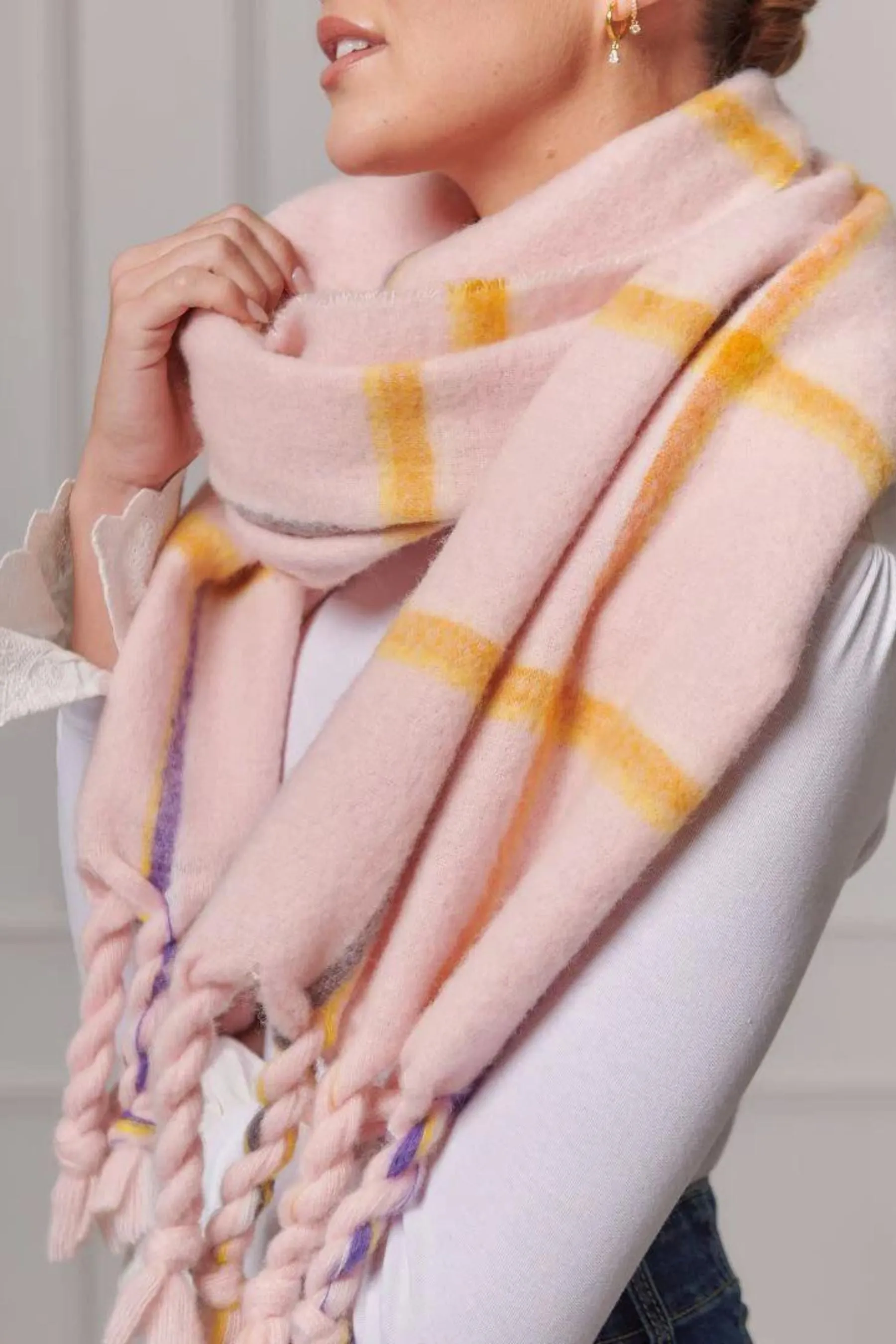 Fremont Scarf | Pink