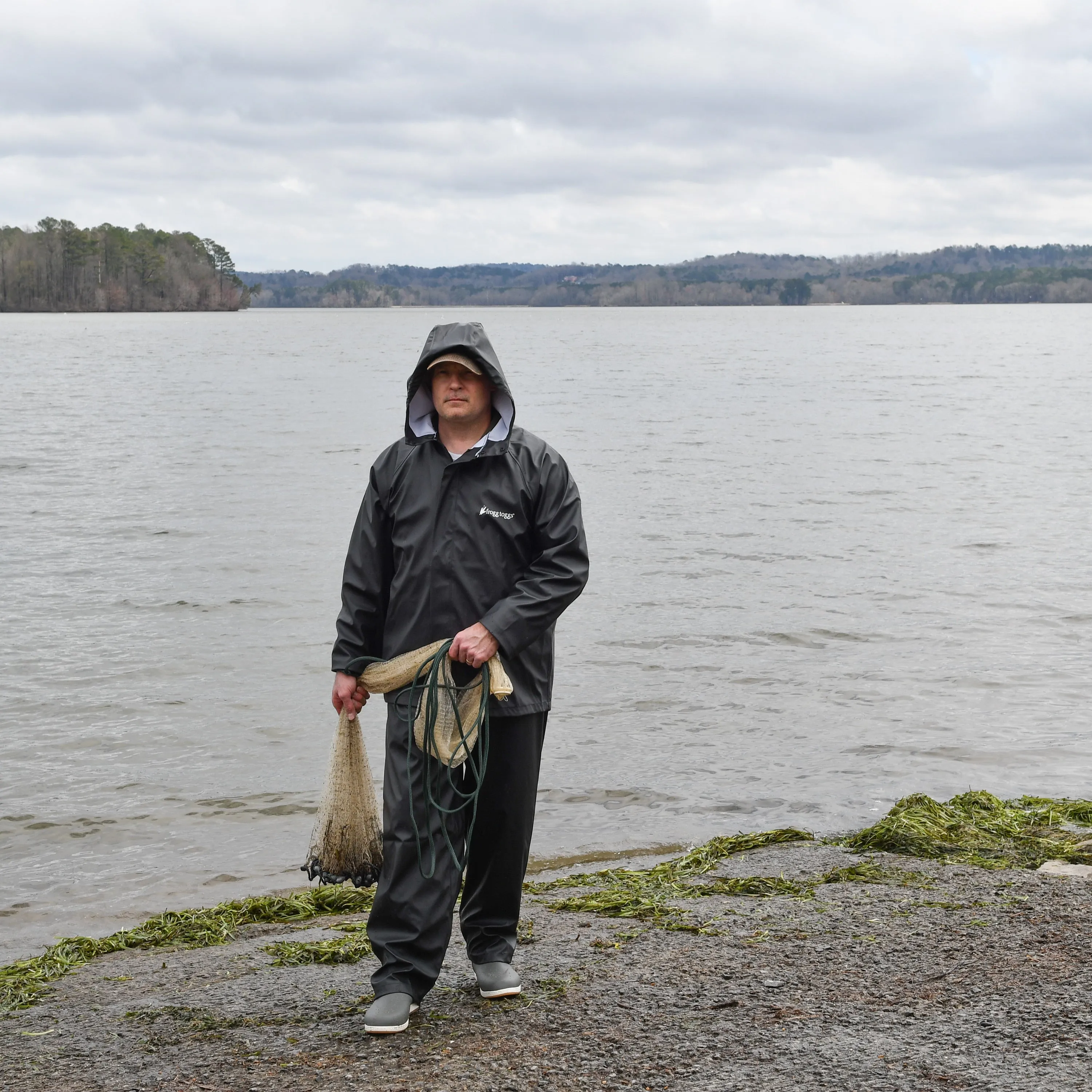 Frogg Toggs Mens White WayPoint Angler Jacket