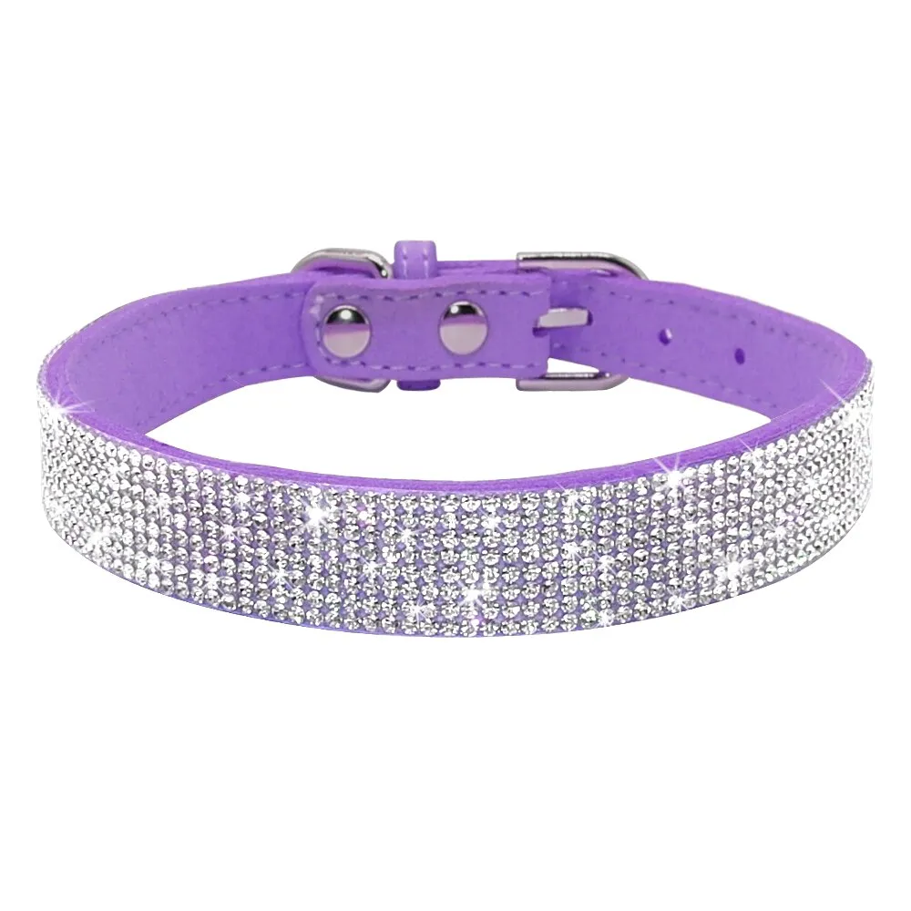 Full Bling Rhinestone Pet Collar