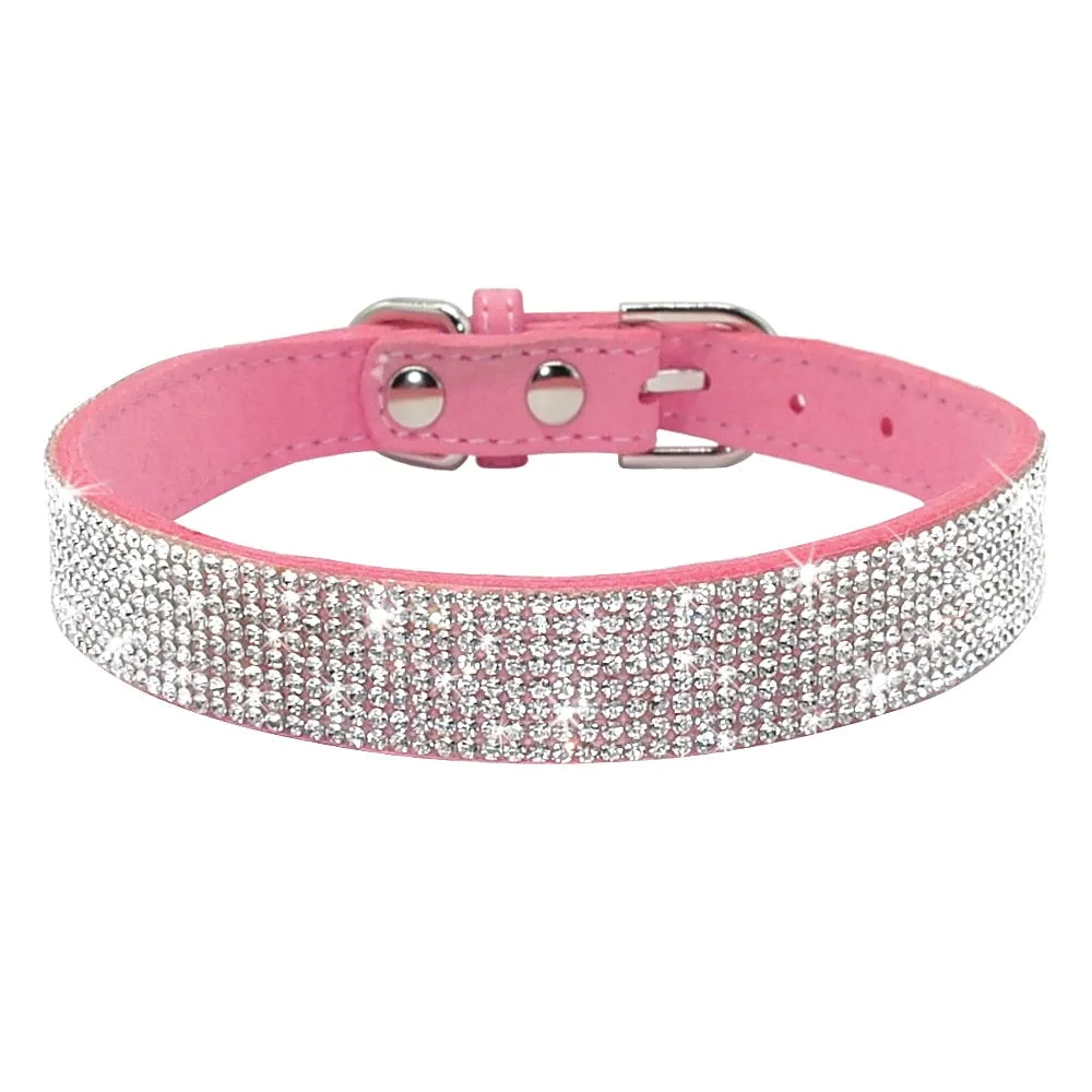 Full Bling Rhinestone Pet Collar