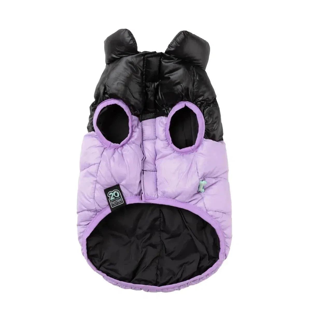 FuzzYard | South Harlem Dog Puffer Jacket - Lilac