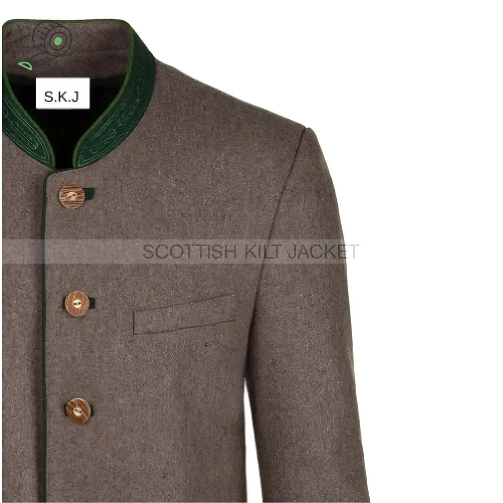 German Bavarian jacket for men | Tyrol Loden Trachten